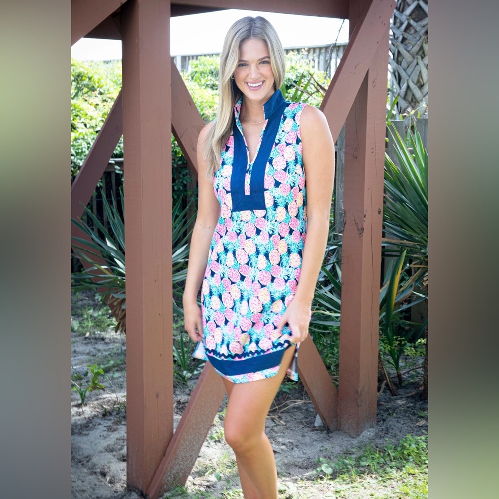 NWT Simply Southern Pineapple Dress